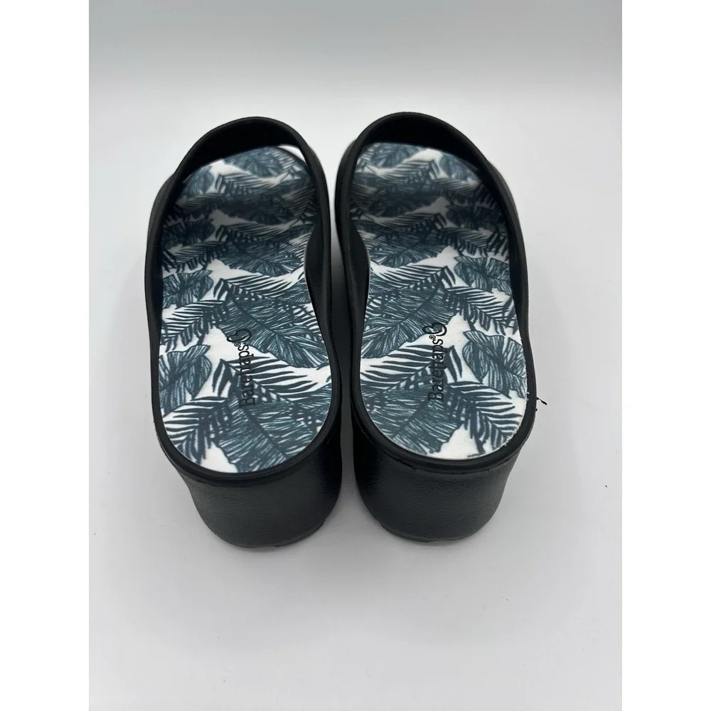NEW Baretraps Size 7 M Parvati Wedge Sandals Slip On Platform Women's Black